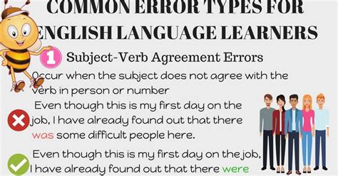 Common Errors In English Usage Eslbuzz Learning English