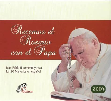 Recemos El Rosario Con El Papa Cd Doble Cuotas Sin Interés