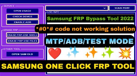 Samsung Frp Enable Adb One Click Done Samsung Frp Bypass Tool SAMSUNG ONE CLICK FRP TOOL
