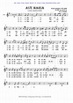 Free sheet music for Ave Maria, D.839 (Schubert, Franz) by Franz Schubert