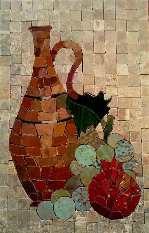 37 Best Mosaic Still Life Images On Pinterest Stained Glass Mosaic