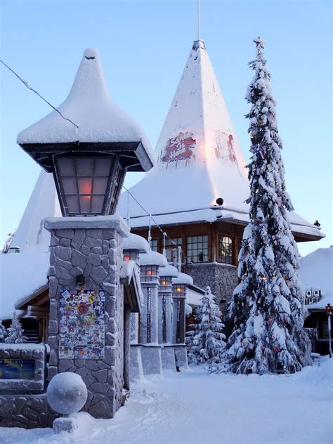 Santa Claus Village At The Arctic Circle In Rovaniemi Rovaniemi