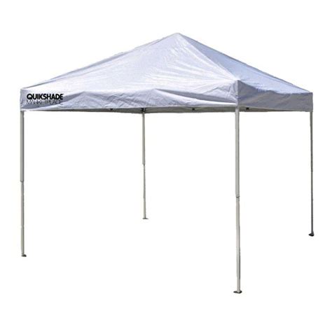 It cuts down the heat but. Quik Shade Marketplace 10 ft. x 10 ft. White Instant ...