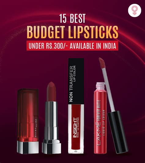 Best Affordable Matte Lipsticks In India