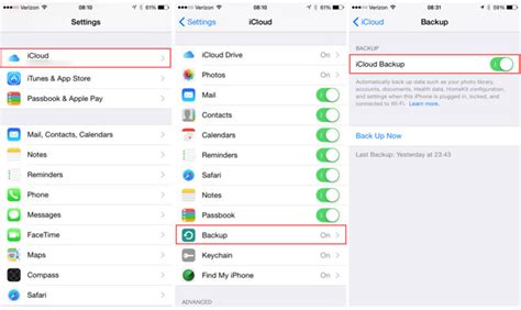 Pictures received or sent from messages can also be backed up to. How to backup your iPhone to Apple's iCloud
