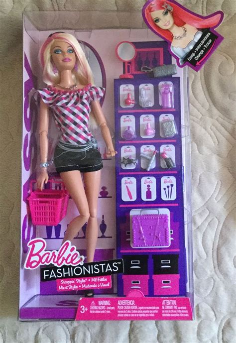Barbie Fashionistas Swappin Styles Sweetie Doll Sassy Shops For