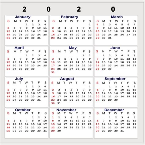 Calendar Week Numbers 2020 Printable Calendar Printables Free Templates