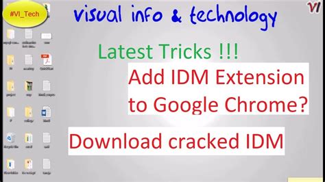 It should add the missing idm integration module extension to chrome and you should be able to use idm in chrome. Download Idm Extension For Ede - Internet Download Manager ...