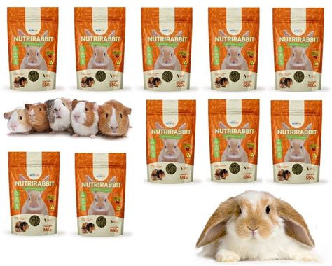 Nutrirabbit Ra O Nutricon Coelhos Roedores Kit X G