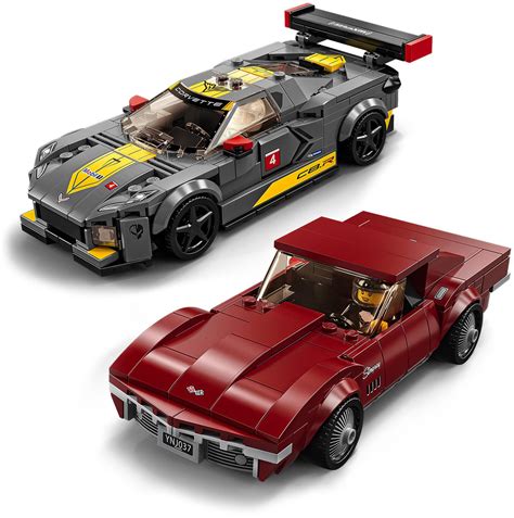 Lego Speed Champions Chevrolet Corvette C8r And 1968 Chevrolet
