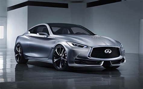 The 2021 infiniti q60's minimal wheel gap enhances its low, powerful stance — with its wide arches floating just above your choice of alloys wheels. Infiniti Q60 Concept previews new sports coupe ...