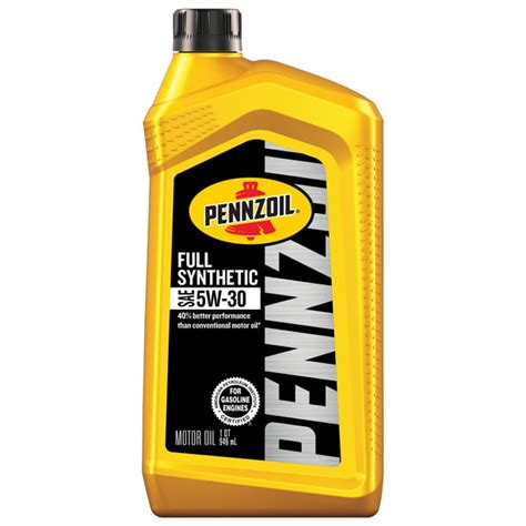 Pennzoil 5w 30 Full Synthetic Motor Oil 1 Quart