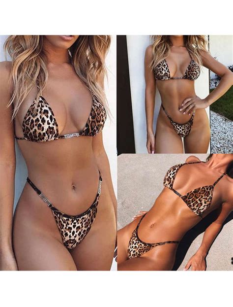 Leopard Print Sexy Summer Women S Bikini Set Nightylovers Pk