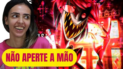 React Rap Do Alastor Hazbin Hotel Aperte A Minha M O Papyrus Da