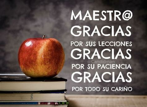 Imagenes Con Frases De Gracias Maestro Bendiciones Happy Teachers Day