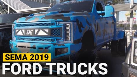 Top Ford Trucks Of Sema 2019 Youtube