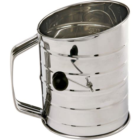 Stainless Steel Flour Sifter 3 Cup Dutchmans Store