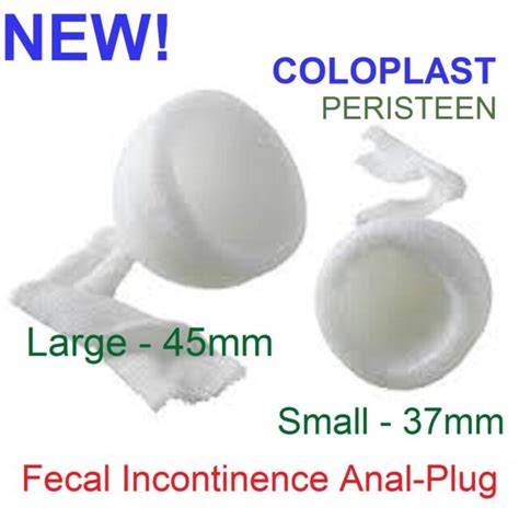 4pc Adult Diaper Fecal Incontinence Rectal Leakage Anal Cup Tampon