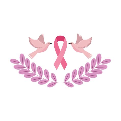 doves of the fight against breast cancer 3301565 vector art at vecteezy