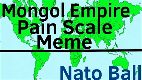 Pain Scale Meme Mongol Empire Youtube