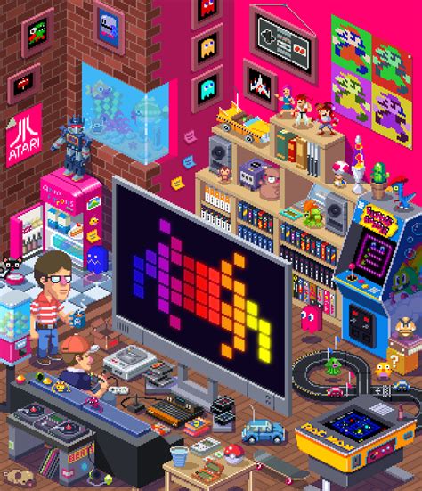 22 Pixel Artists Creating Beautiful Retro Masterpieces Retro Gaming