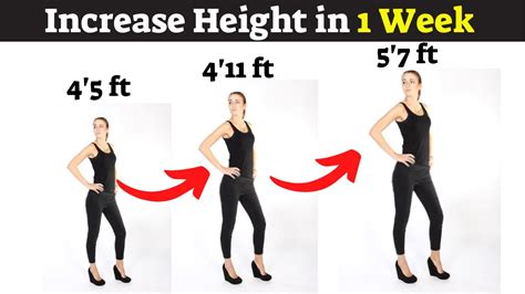 How To Increase Height In Week L Simple Exercises To Grow Taller L Grow Taller YouTube