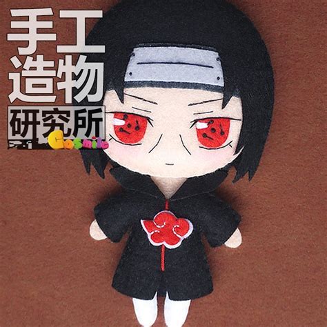Japanese Naruto Shippuden Uchiha Itachi Cosplay Costume Diy Toy Doll