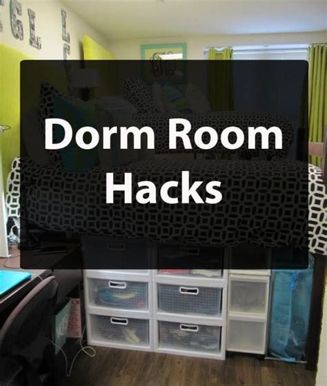 16 Dorm Room Hacks That Will Make Life So Much Easier Society19