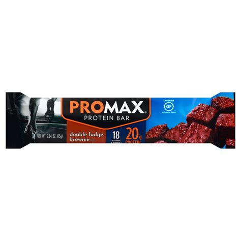 Promax Double Fudge Brownie Energy Bar Shop Granola And Snack Bars At H E B