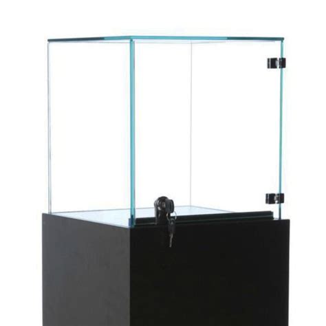 Pedestal Display Case For Museums Stores And Offices Subastral