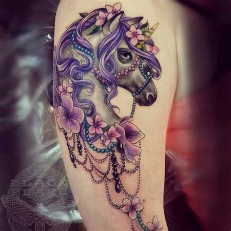 35 Unicorn Tattoos Design Ideas Nenuno Creative Unicorn Tattoo