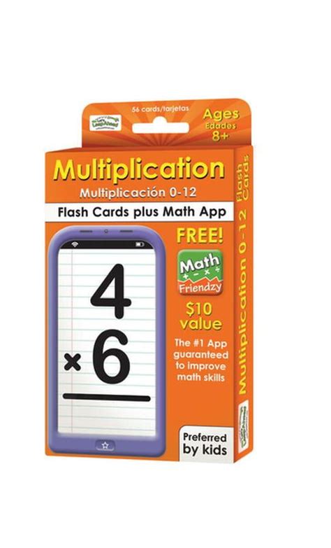 Multiplication 0 12 Flash Cards Other