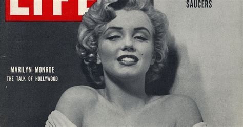 The Story Behind Marilyn Monroes Debut Life Cover Photographed By