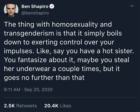 Oliver Darko On Twitter This Now Deleted Tweet Of Ben Shapiro Whos Probably Talking About