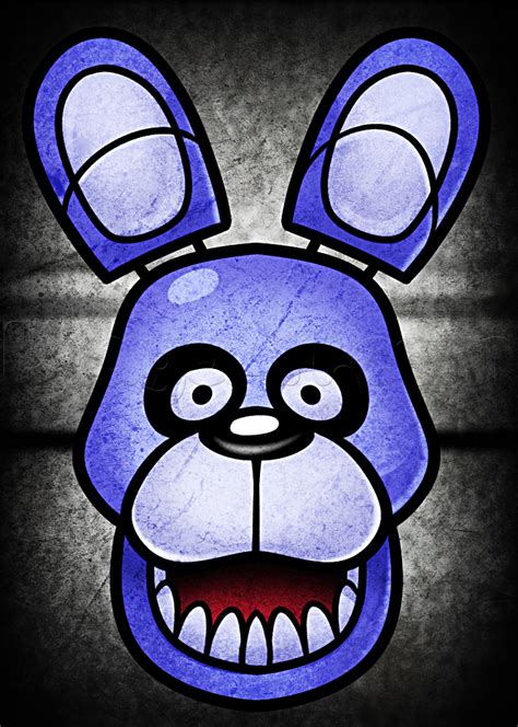 How To Draw Bonnie The Bunny Easy Step By Step Video Game Fnaf