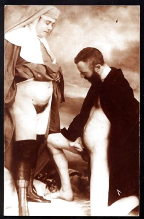 Old Vintage Sex Monks And Nuns Set 1 Circa 1900 15 Pics Xhamster