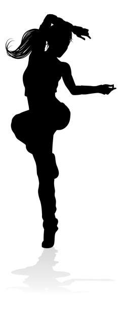 920 female hip hop dancer stock illustrations royalty free vector graphics and clip art istock
