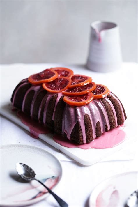 Blood Orange Chocolate Cake Recipe Fruit Birthday Cake Chocolate
