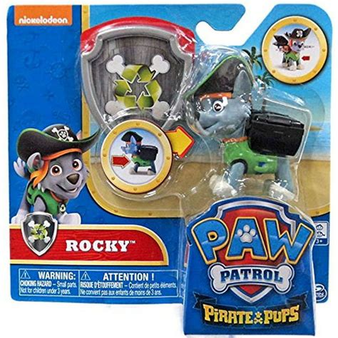 Paw Patrol Pirate Pups Exclusive Figure Rocky