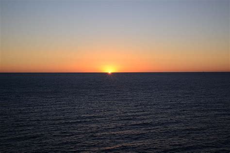 Royalty Free Photo Sea With Sunset Background Pickpik