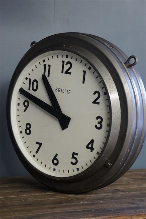 *the calendar displays dates from 1900 to 2099 (200 year range) *turn to activate all the alarm function of. Clocks : Brillie Grey Double Sided Factory Clock