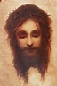 Real Face Of Jesus Painting at PaintingValley.com | Explore collection ...