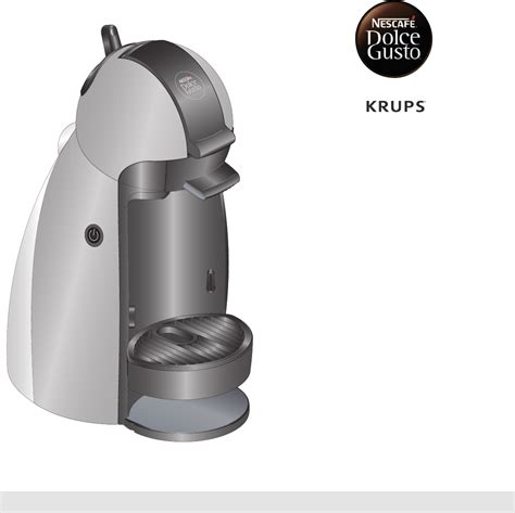 User Manual Krups Nescaf Dolce Gusto Piccolo English Pages