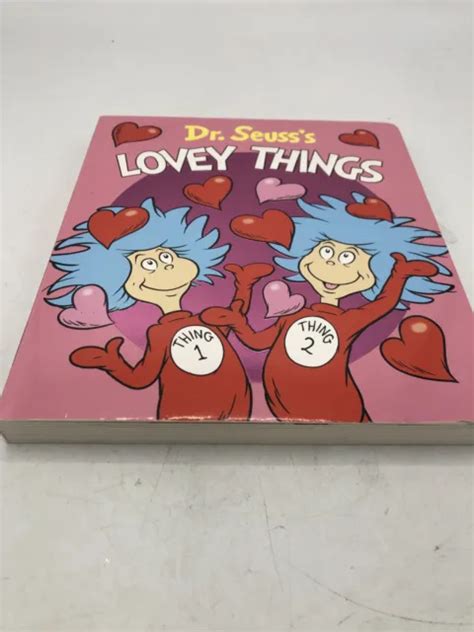 Dr Seusss Lovey Things Dr Seusss Things Board Books 695 Picclick