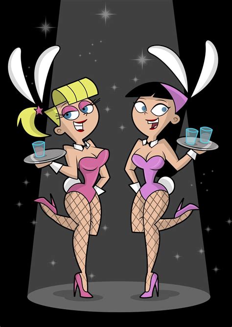 Fairly Oddparents Trixie Tang Blonde Hair Bunny Ears The Fairly