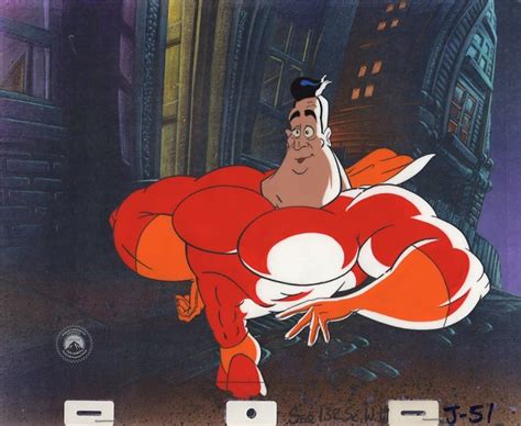 Production Cel Of Super Jack From Cool World Lot 151