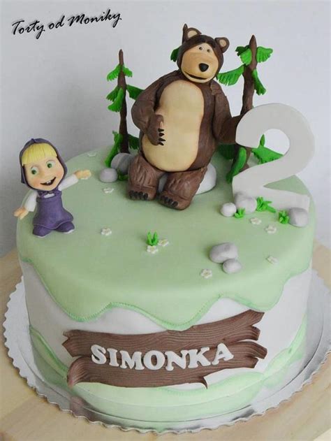 Masha And The Bear Cake Decorated Cake By Monička Cakesdecor