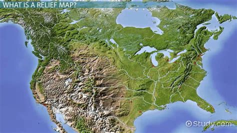 Relief Map Definition History And Use Video And Lesson Transcript