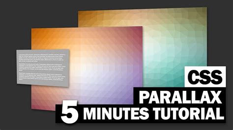 Stunning Pure Css Parallax Scrolling 5 Minutes Tutorial