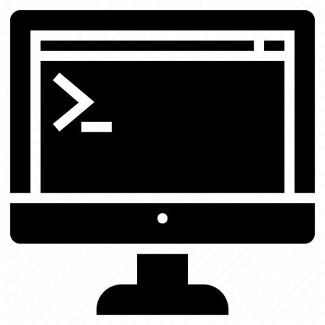 Computer terminal, console, console screen, programming, shell, software development, terminal icon